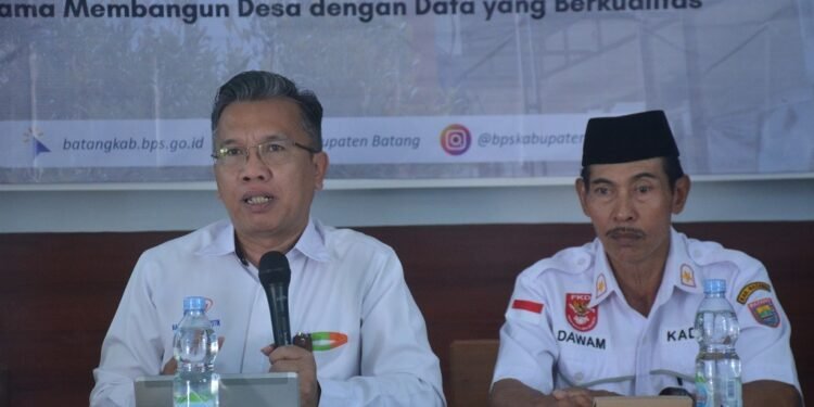 Terapkan Program Desa Cantik, BPS Batang Berikan Pembinaan di Desa Banteng