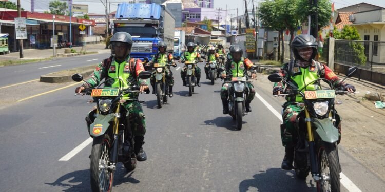 Dandim 0736/Batang Pimpin Langsung Apel Gelar Pasukan Persiapan Pengamanan Pilkada