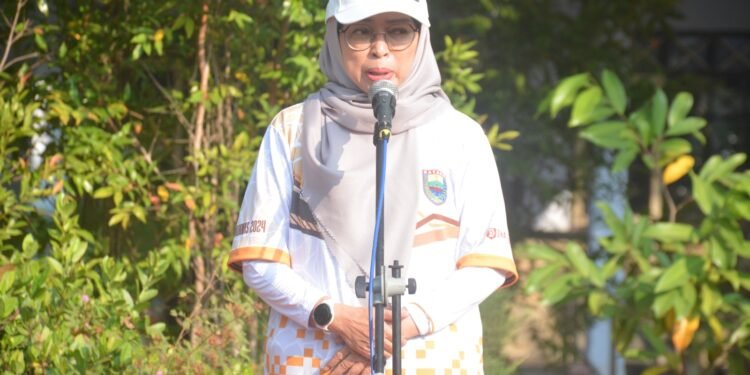 Gowes Bareng Pj Bupati Batang Dalam Rangka Sambut Haornas Ke-41