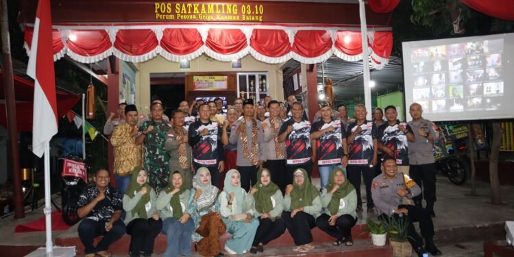 Satkamling RT 03 RW 10 Pesona Griya Batang Raih Pujian Tim Asistensi Polda Jateng