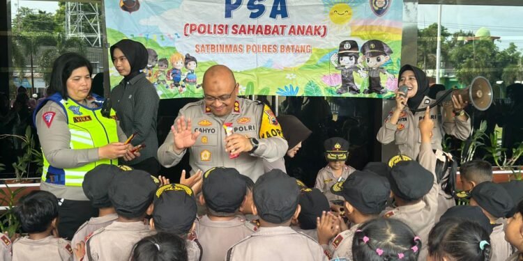 Polres Batang Gelar ‘Polisi Sahabat Anak’, Begini Keseruannya!
