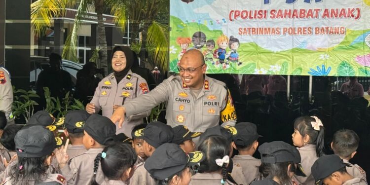 Polres Batang Gelar ‘Polisi Sahabat Anak’, Begini Keseruannya!