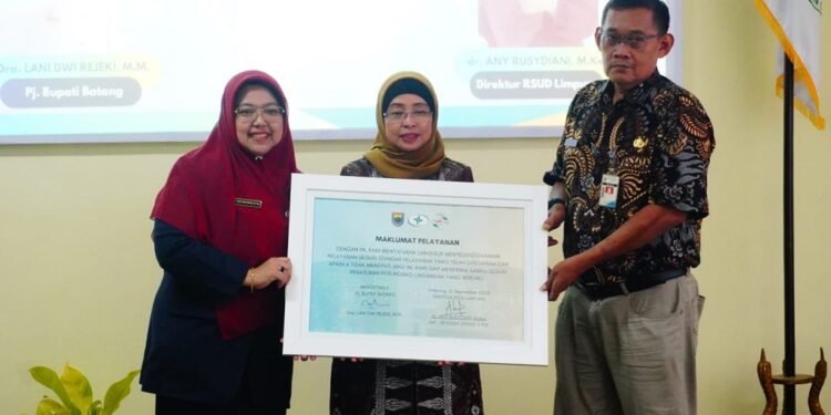 RSUD Limpung Naik Kelas C, Pj Bupati Batang Dorong Tingkatkan Pelayanan Kesehatan