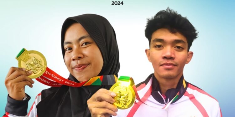 Atlet Batang Bawa Pulang Emas dan Harumkan Nama Daerah di PON XXI Aceh-Sumut 2024