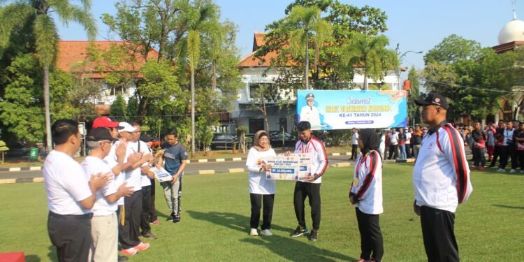 Pemkab Batang Gelar Apel Haornas Ke 41 Ayo Berolah Raga Bersatu Kita Juara