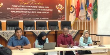 Jelang Penetapan Paslon, KPU Batang Sosialisasikan Tahapan Kampanye Pilkada Serentak
