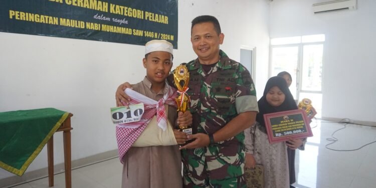 Kodim 0736/Batang Gelar Lomba Ceramah Untuk Anak Tingkat SD