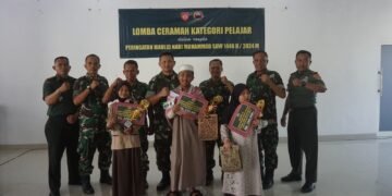 Kodim 0736/Batang Gelar Lomba Ceramah Untuk Anak Tingkat SD