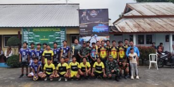 Junjung Sportivitas, Puluhan Tim Atlet Bola Voli Berpacu di Turnamen Dandim Cup 2024