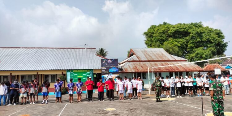 Junjung Sportivitas, Puluhan Tim Atlet Bola Voli Berpacu di Turnamen Dandim Cup 2024