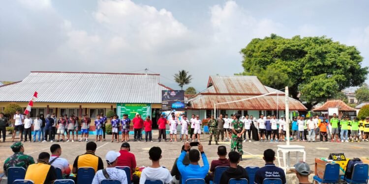 Junjung Sportivitas, Puluhan Tim Atlet Bola Voli Berpacu di Turnamen Dandim Cup 2024
