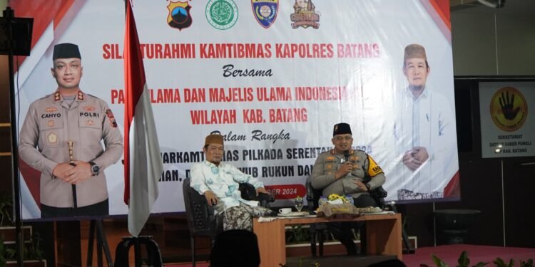 Kapolres Batang Gandeng Ulama Jaga Kondusivitas Jelang Pilkada