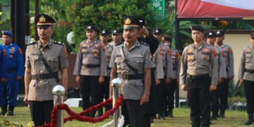 Sertijab di Polres Batang, IPTU Ridwan Gantikan AKP Agung Sutanto sebagai Kapolsek Tulis