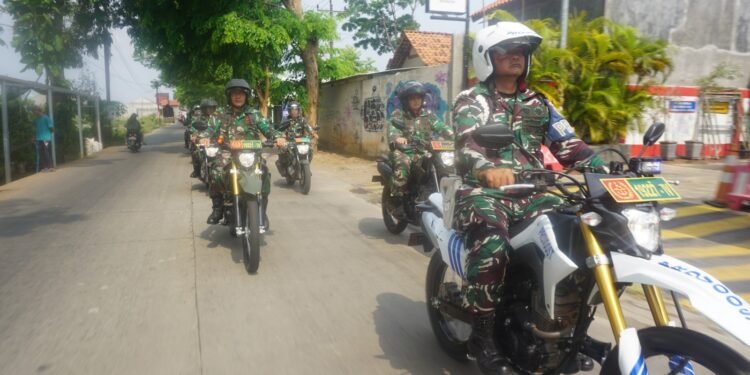 Jelang Pelantikan Presiden dan Wakil Presiden RI, Kodim 0736/Batang Gelar Patroli Wilayah