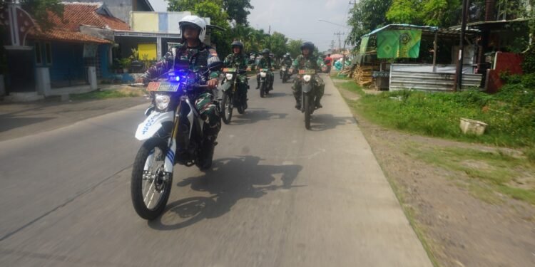 Jelang Pelantikan Presiden dan Wakil Presiden RI, Kodim 0736/Batang Gelar Patroli Wilayah