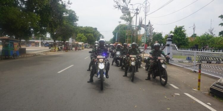 Jelang Pelantikan Presiden dan Wakil Presiden RI, Kodim 0736/Batang Gelar Patroli Wilayah