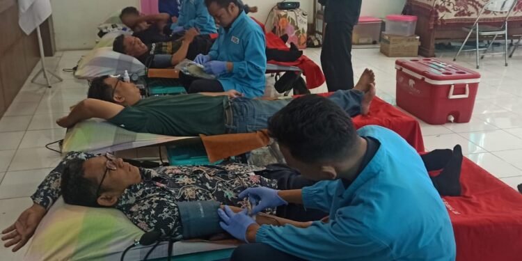 Setetes Darah Sejuta Harapan, Polres Batang Gelar Donor Darah