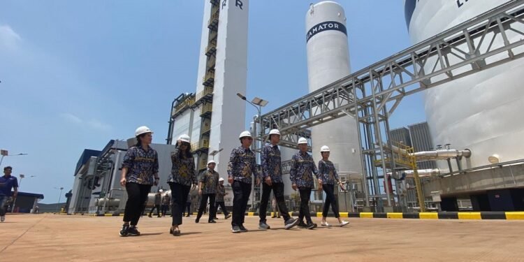 Pabrik Samator Gas Resmi Beroperasi di KIT Batang