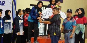 Sepak Takraw Putri Batang Sabet Medali Perak Kejuaraan Nasional U-18