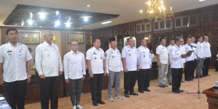 Seluruh Camat di Kabupaten Batang Deklarasikan Kecamatan Tangguh Bencana