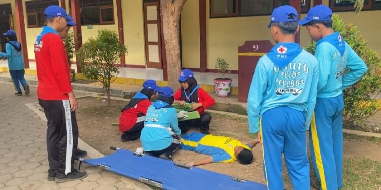 Pelajar SPENSAWA Bersama BPBD Praktikkan Mitigasi Kebencanaan