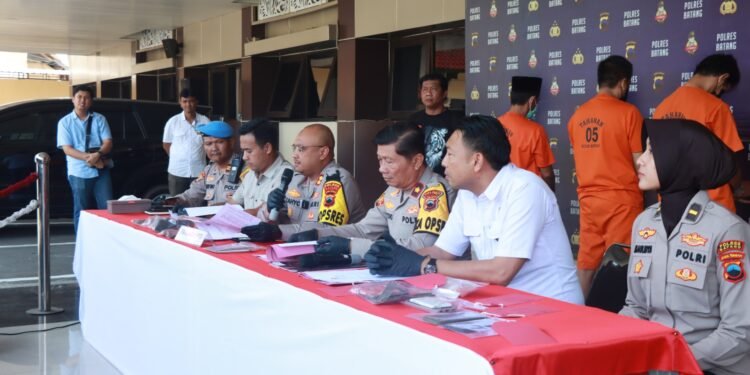 Oknum Perangkat Desa di Batang Terciduk Edarkan Sabu, 18 Paket Disita