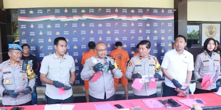 Oknum Perangkat Desa di Batang Terciduk Edarkan Sabu, 18 Paket Disita