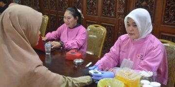 Rangkaian HUT Ke-53 Korpri, Pemkab Batang Gelar Donor Darah