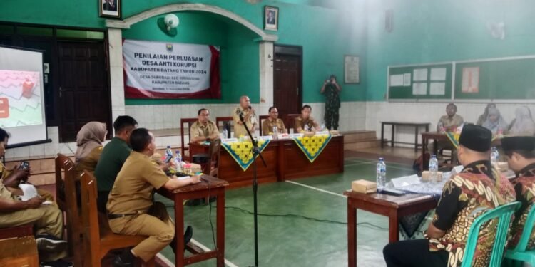 Desa Surodadi Batang Masuk Seleksi Desa Anti Korupsi 2024