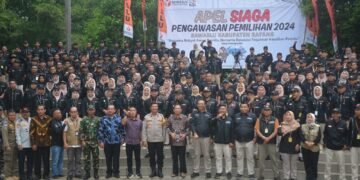 Ngalap Berkah, Bawaslu Gelar Apel di Kawasan Kramat