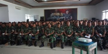 Jam Komandan Kodim 0736/Batang Tentang Penekanan Netralitas TNI dan Sosialisasi Aturan Perlibatan TNI Dalam Pemilu 2024