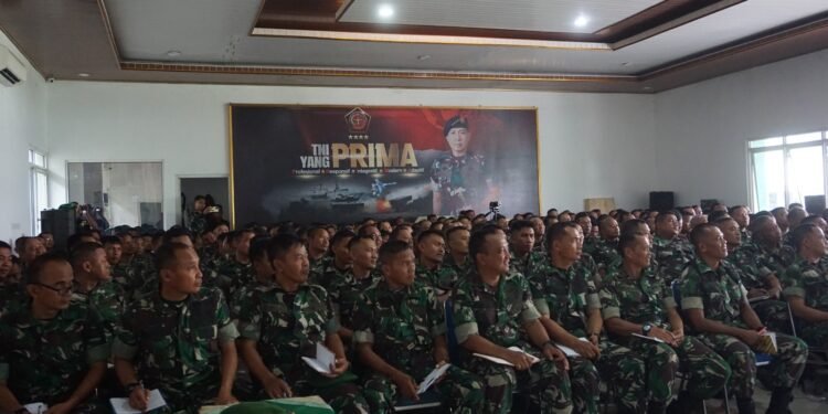 Jam Komandan Kodim 0736/Batang Tentang Penekanan Netralitas TNI dan Sosialisasi Aturan Perlibatan TNI Dalam Pemilu 2024
