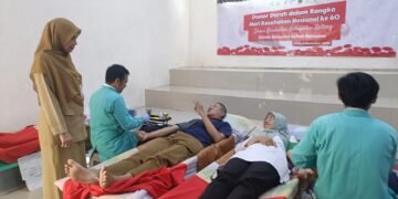 Donorkan Darah, Insan Kesehatan Beri Teladan Penuhi Stok PMI