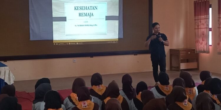 Nakes Bandar 1 Membekali Duta Sehat SMA Negeri 1 Bandar