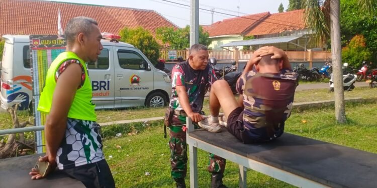 Kodim 0736/Batang Melaksanakan Garjas Periodik Semester II