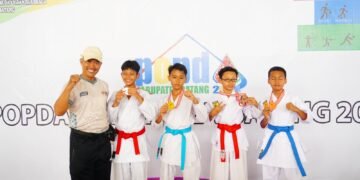 Progres Positif, Ratusan Atlet Karate Batang Unjuk Keterampilan di Popda Kabupaten