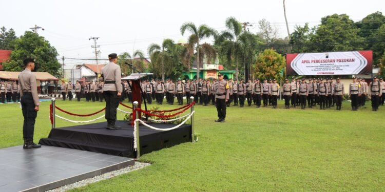 Kapolres Batang: Personel Pengamanan Pemilu Harus Humanis dan Profesional