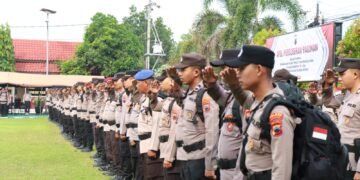 Kapolres Batang: Personel Pengamanan Pemilu Harus Humanis dan Profesional