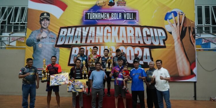 Seru! Bhayangkara Cup 2024 Sukses Digelar, 10 Klub Bola Voli Jawa Tengah Tarung Sengit