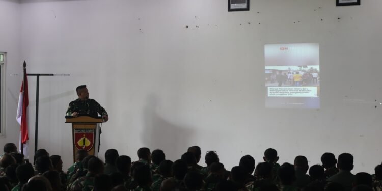 Dandim Ingatkan Prajurit Kodim 0736/Batang Hindari Pelanggaran Sekecil Apapun