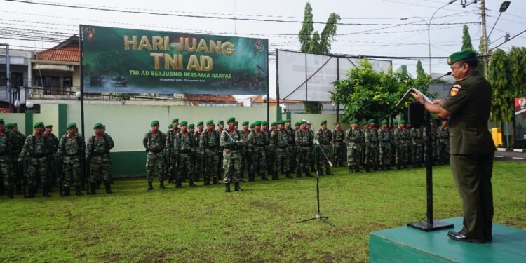 Peringati Hari Juang Kartika TNI-Ad Kodim Batang Gelar Upacara