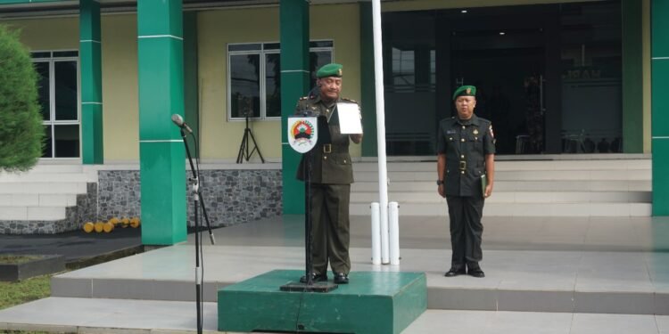 Peringati Hari Juang Kartika TNI-Ad Kodim Batang Gelar Upacara