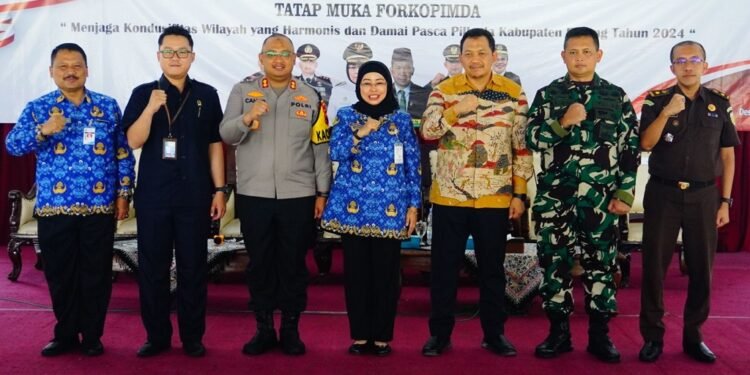 Usai Pilkada, Forkopimda Batang Ingin Masyarakat Kembali Harmonis dan Damai