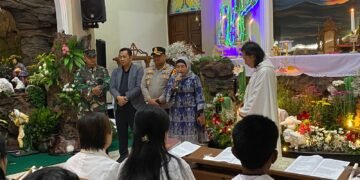 TNI-Polri Perketat Pengamanan 24 Gereja di Batang Selama Perayaan Natal