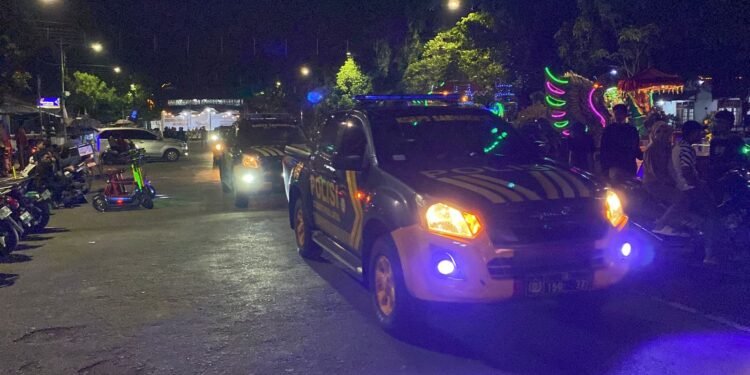 Polres Batang Intensifkan Patroli Jelang Rekapitulasi Suara Pemilu 2024.