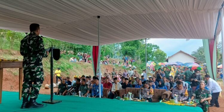 Bertepatan Dengan Hari Juang TNI-AD, Dandim 0736/Batang Resmikan Pos Koramil 14/Pecalungan