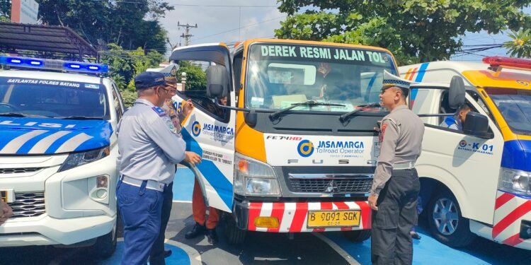 Antisipasi Arus Mudik Nataru, Polres Batang Gelar Apel Quick Response