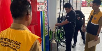 Pastikan Ketersediaan BBM, Disperindag Batang Cek 5 SPBU Untuk Jamin Takaran Bahan Bakar