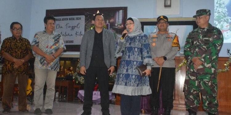 Pastikan Perayaan Natal Berjalan Aman, Dandim Bersama Forkopimda Batang Pantau Sejumlah Gereja