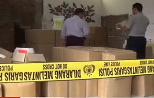 Beredar di media Sosial, Polisi Grebeg Pabrik Air Zam-Zam Palsu di Batang Jawa Tengah.